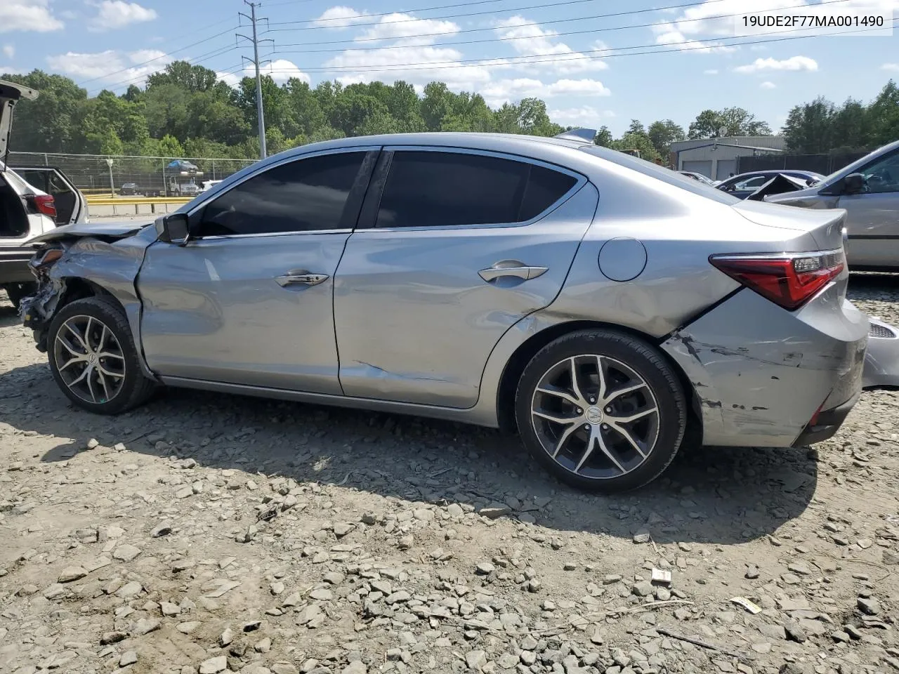 2021 Acura Ilx Premium VIN: 19UDE2F77MA001490 Lot: 61369274