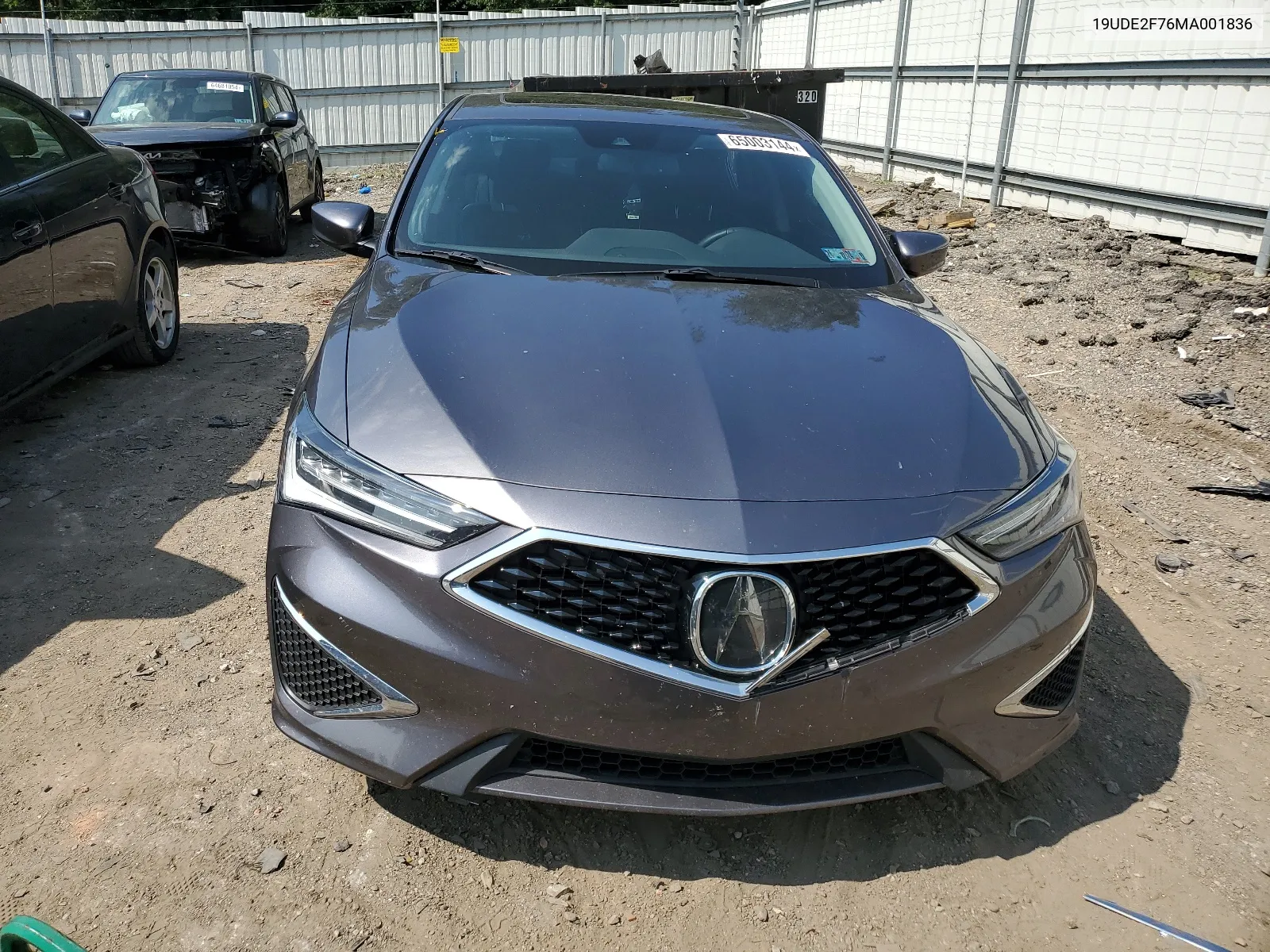 19UDE2F76MA001836 2021 Acura Ilx Premium