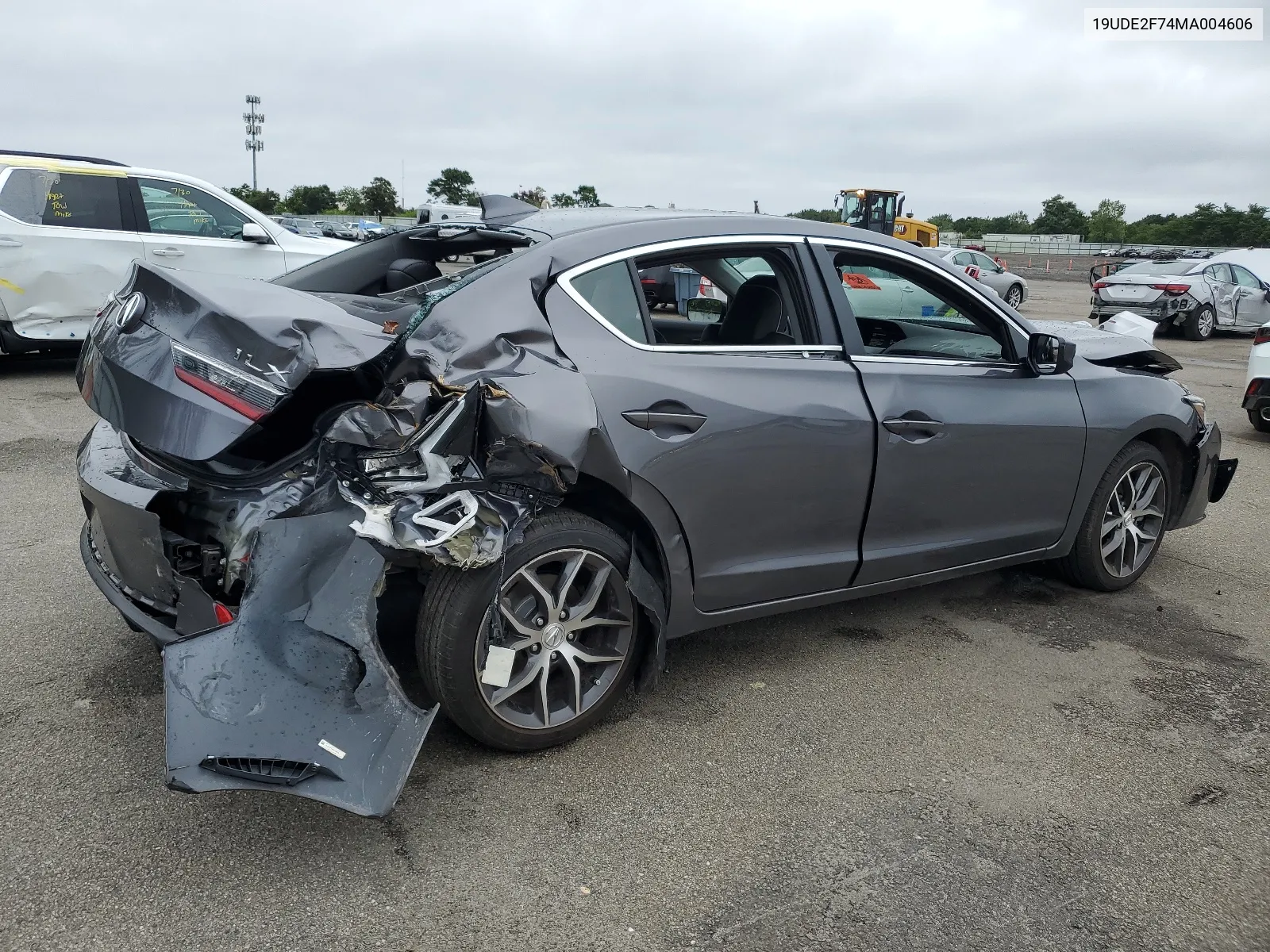 2021 Acura Ilx Premium VIN: 19UDE2F74MA004606 Lot: 65654204