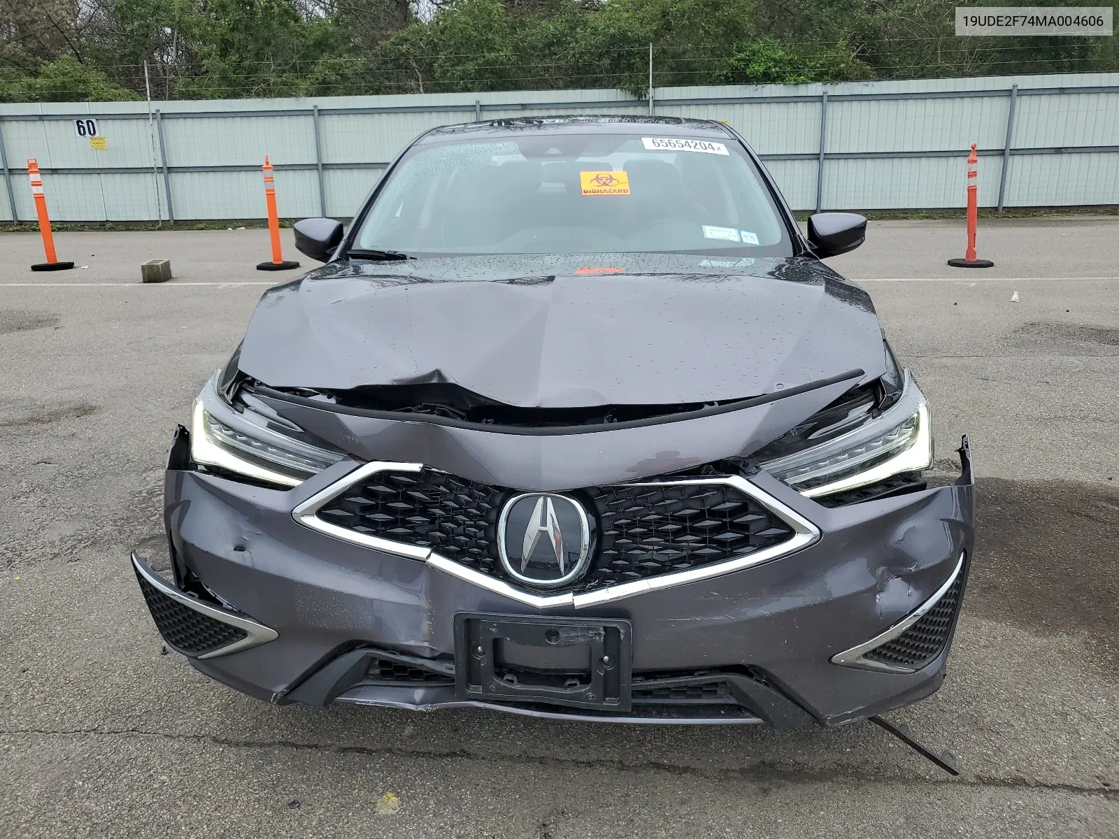 2021 Acura Ilx Premium VIN: 19UDE2F74MA004606 Lot: 65654204