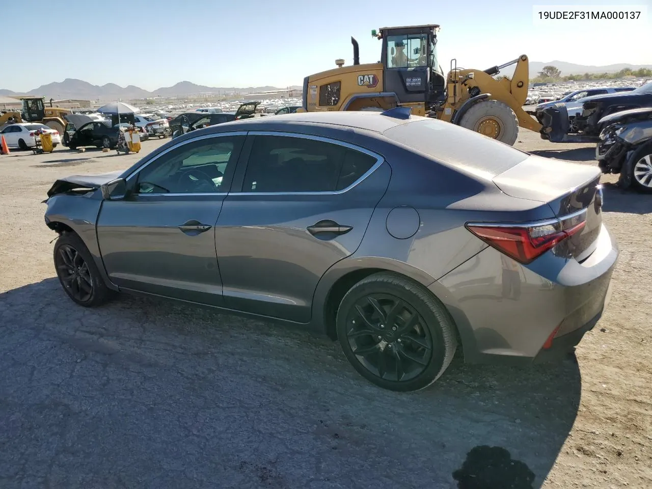 2021 Acura Ilx VIN: 19UDE2F31MA000137 Lot: 67351054