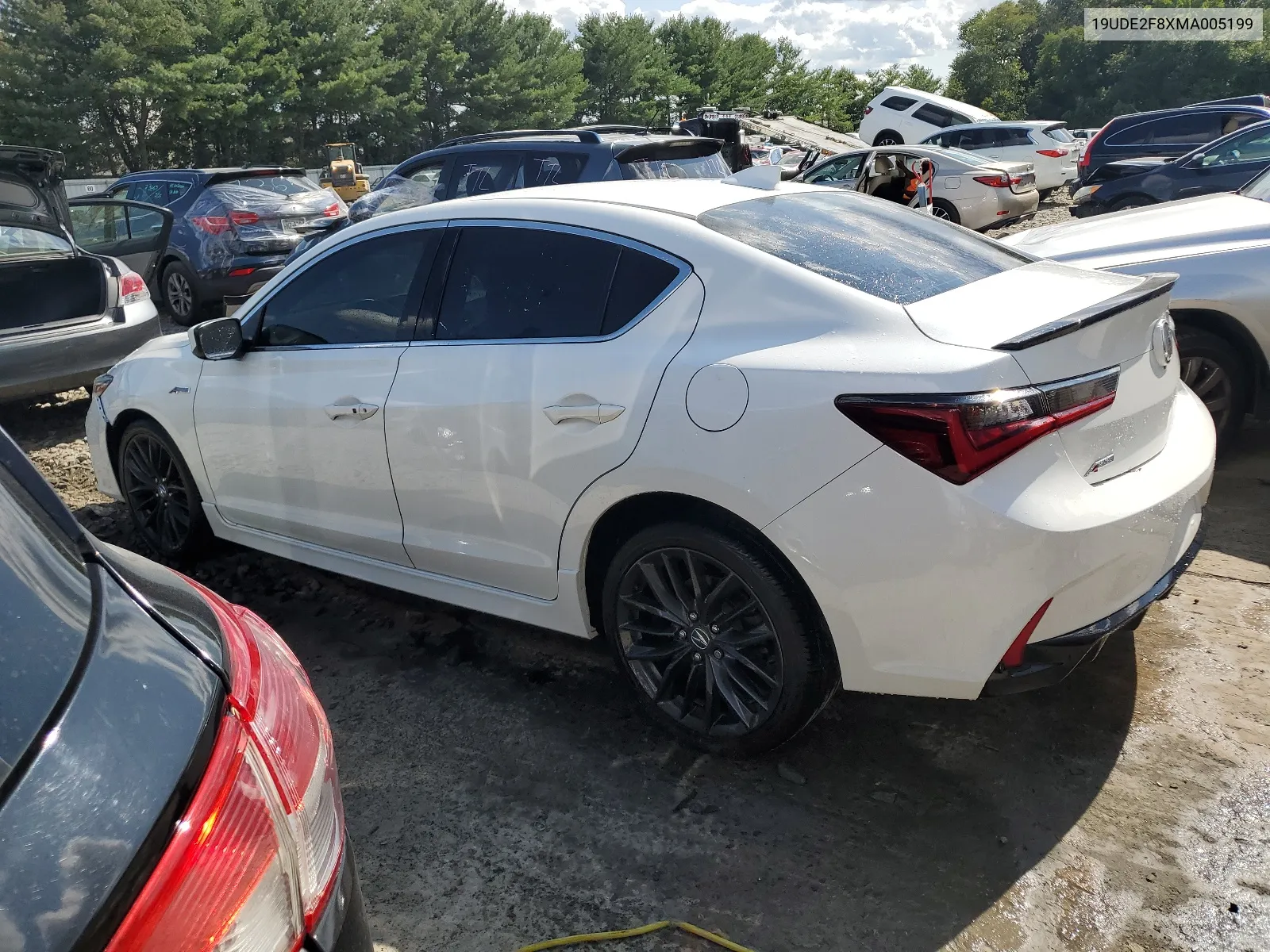 2021 Acura Ilx Premium A-Spec VIN: 19UDE2F8XMA005199 Lot: 68132384