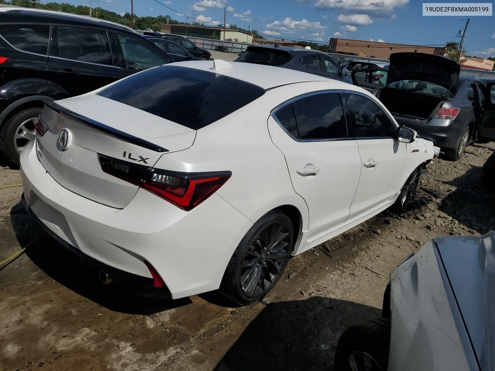 2021 Acura Ilx Premium A-Spec VIN: 19UDE2F8XMA005199 Lot: 68132384