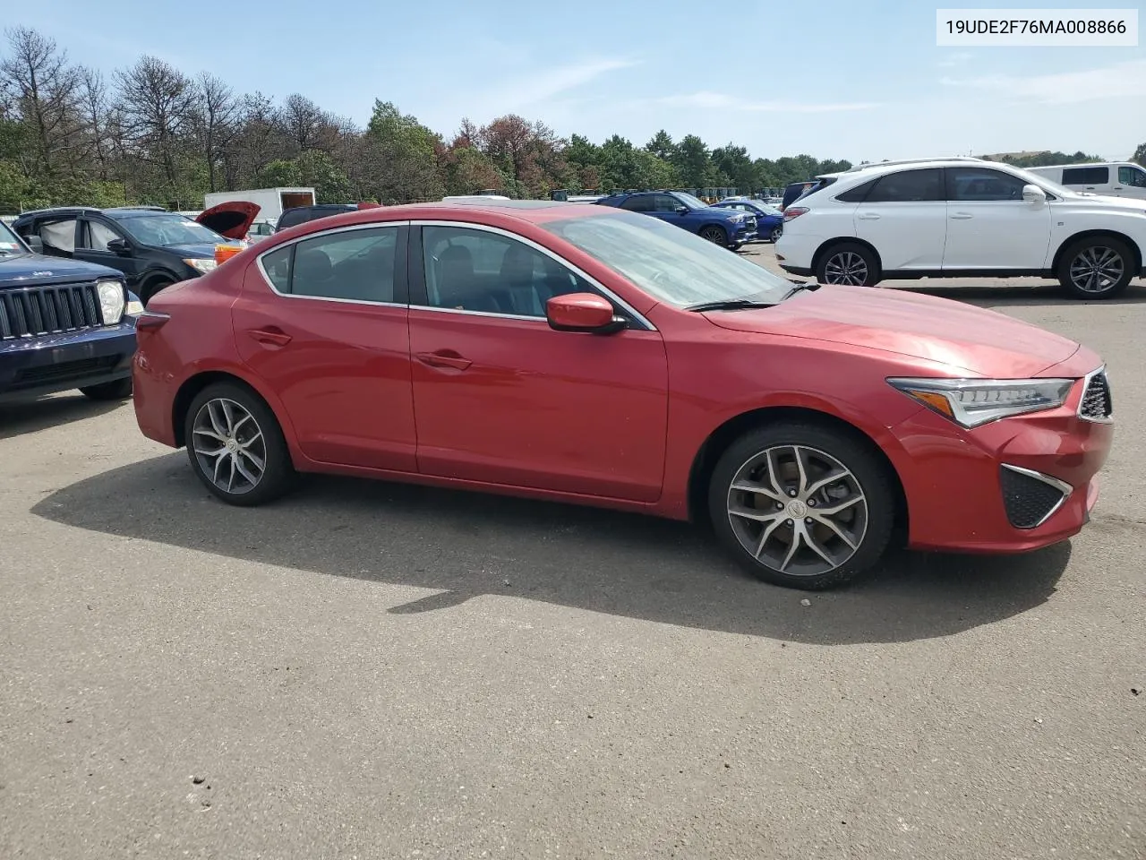 2021 Acura Ilx Premium VIN: 19UDE2F76MA008866 Lot: 68825074