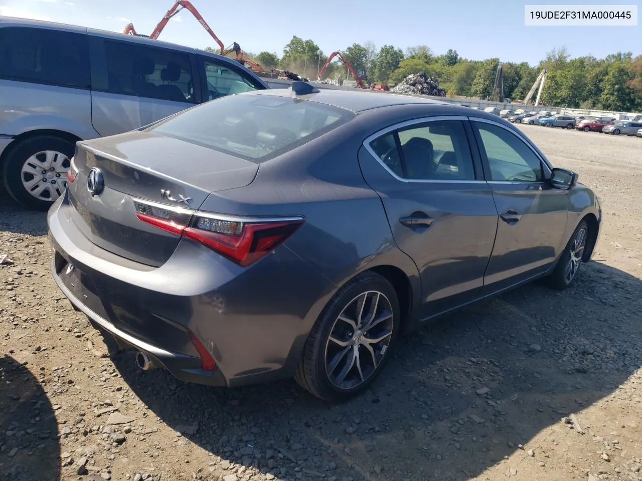 2021 Acura Ilx VIN: 19UDE2F31MA000445 Lot: 69466344