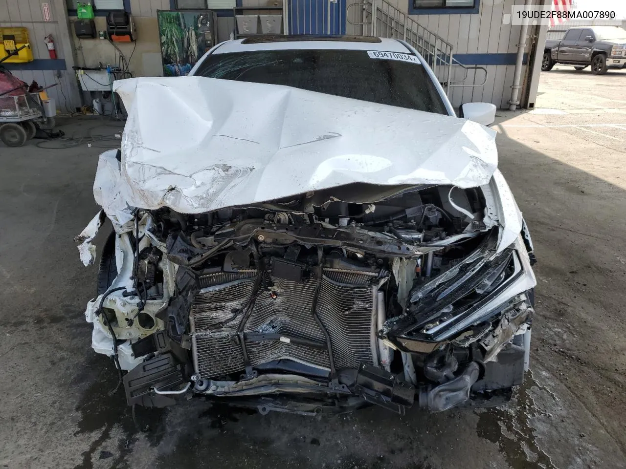 2021 Acura Ilx Premium A-Spec VIN: 19UDE2F88MA007890 Lot: 69470034