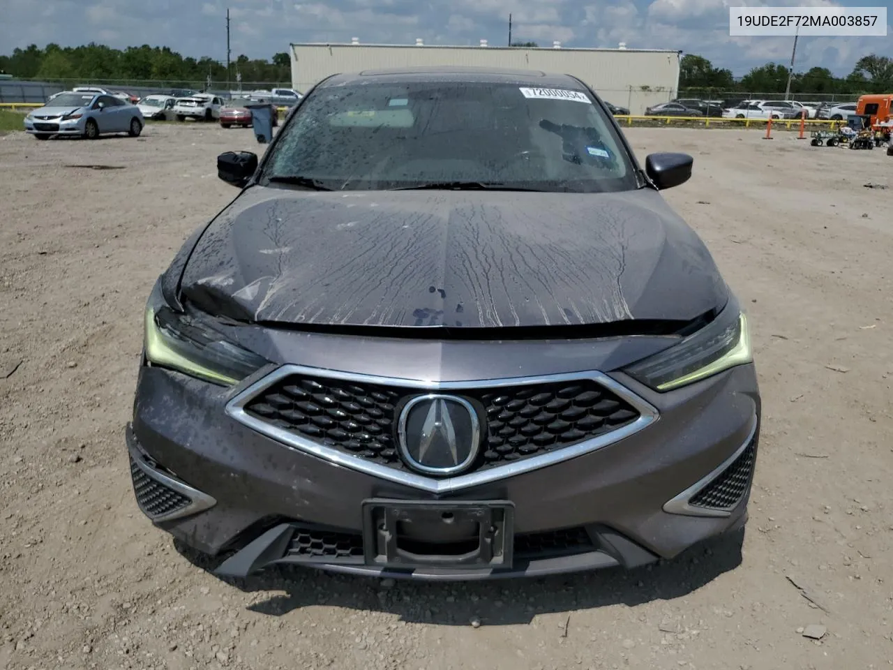 2021 Acura Ilx Premium VIN: 19UDE2F72MA003857 Lot: 72000054