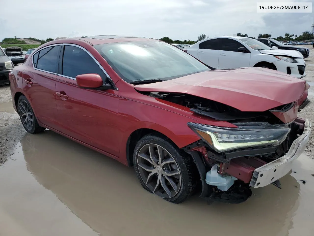 2021 Acura Ilx Premium VIN: 19UDE2F73MA008114 Lot: 73584834