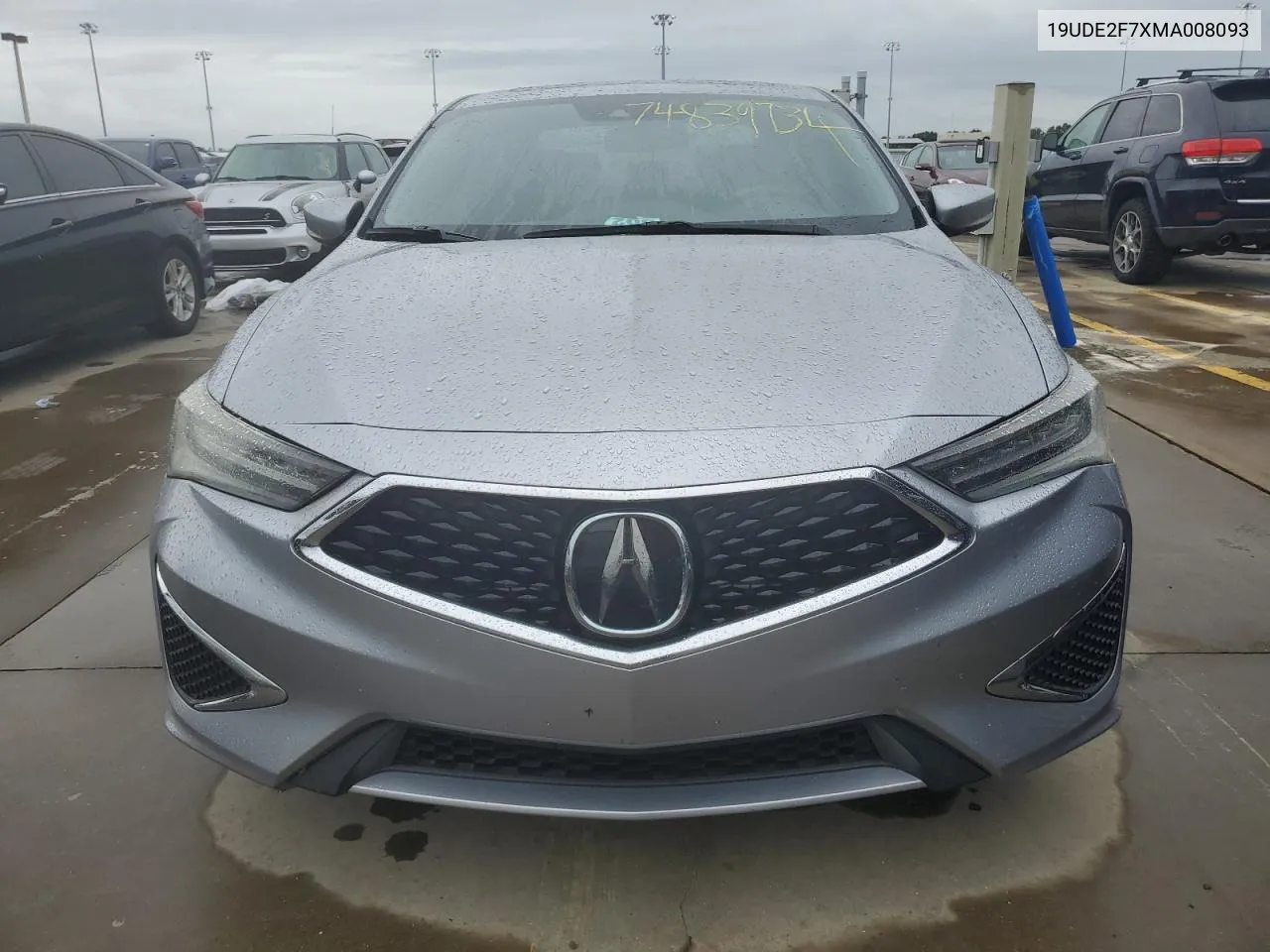 2021 Acura Ilx Premium VIN: 19UDE2F7XMA008093 Lot: 74839734