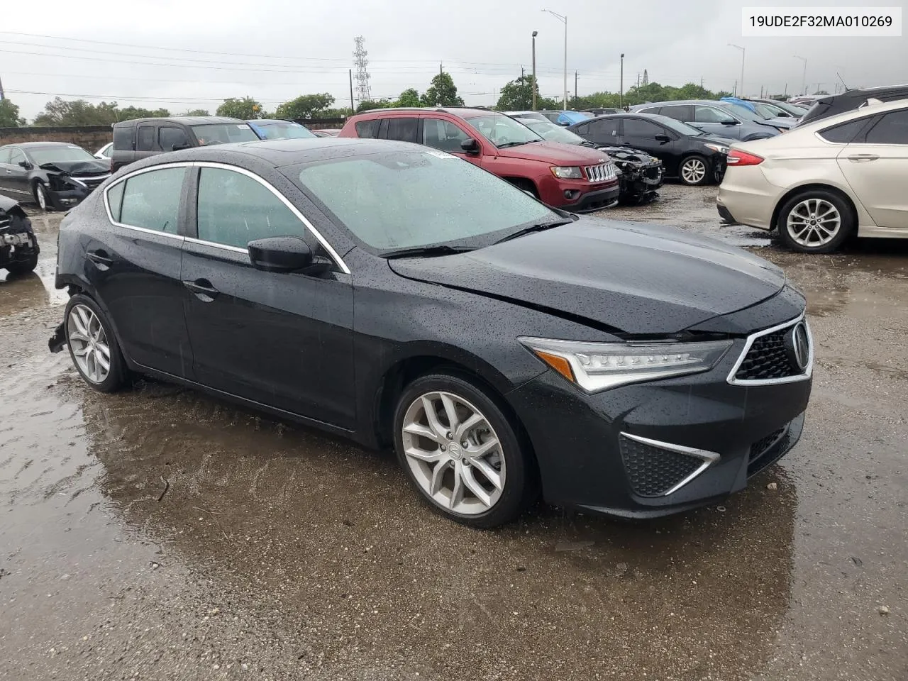 2021 Acura Ilx VIN: 19UDE2F32MA010269 Lot: 74988394