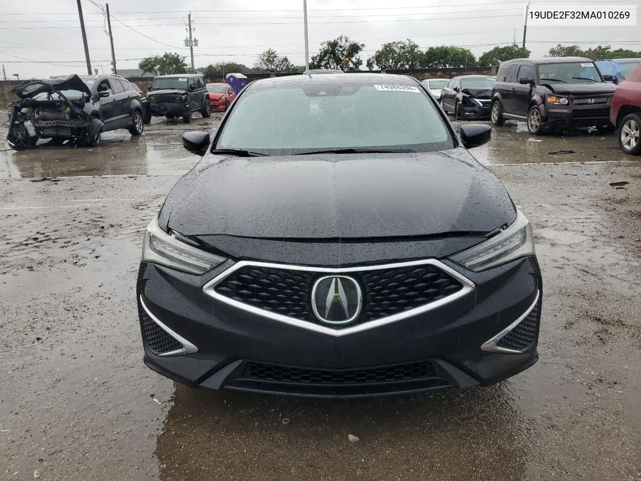 2021 Acura Ilx VIN: 19UDE2F32MA010269 Lot: 74988394