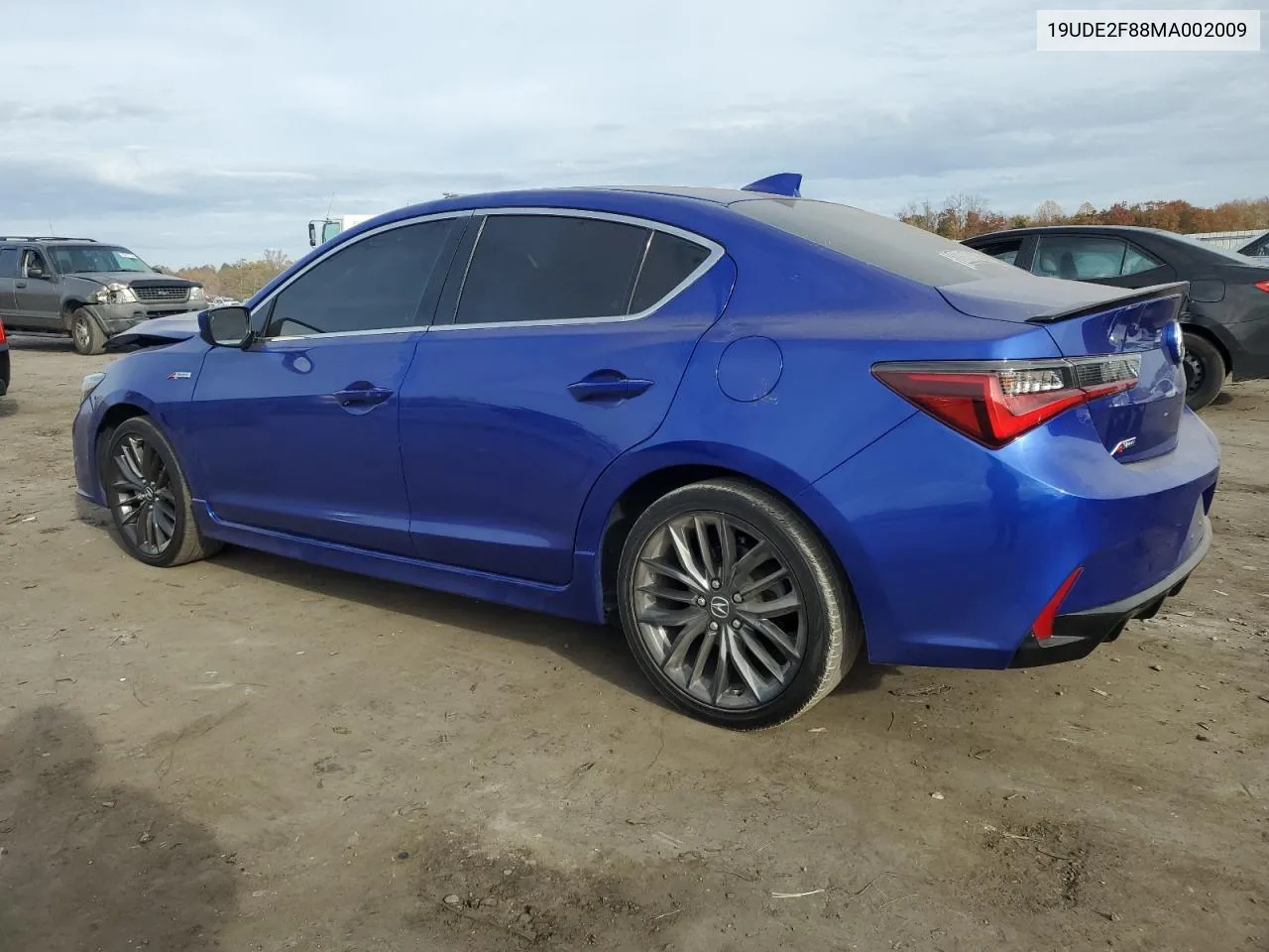 2021 Acura Ilx Premium A-Spec VIN: 19UDE2F88MA002009 Lot: 79210054