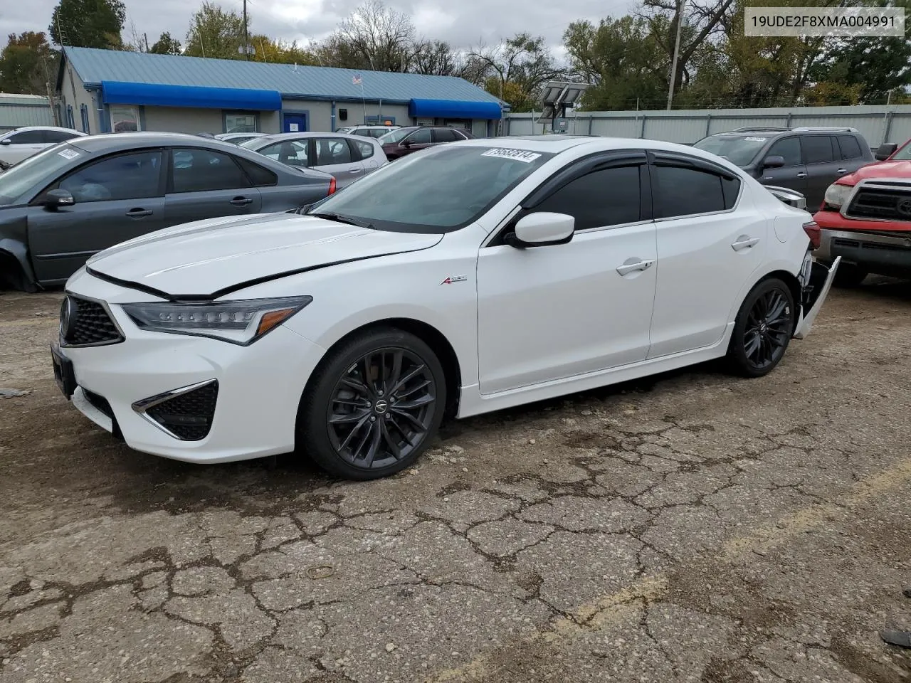 2021 Acura Ilx Premium A-Spec VIN: 19UDE2F8XMA004991 Lot: 79582814