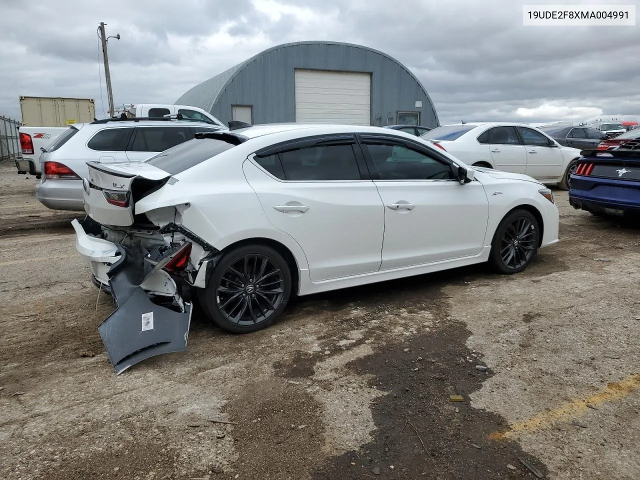 2021 Acura Ilx Premium A-Spec VIN: 19UDE2F8XMA004991 Lot: 79582814