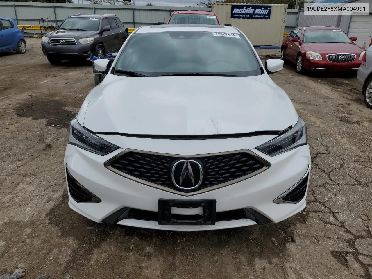 2021 Acura Ilx Premium A-Spec VIN: 19UDE2F8XMA004991 Lot: 79582814