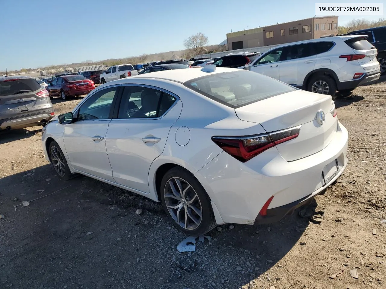 2021 Acura Ilx Premium VIN: 19UDE2F72MA002305 Lot: 79878614