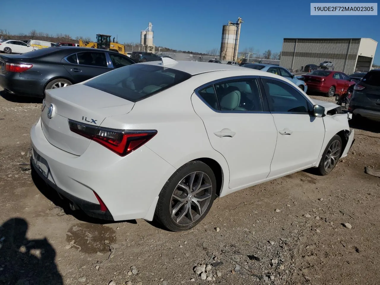 2021 Acura Ilx Premium VIN: 19UDE2F72MA002305 Lot: 79878614