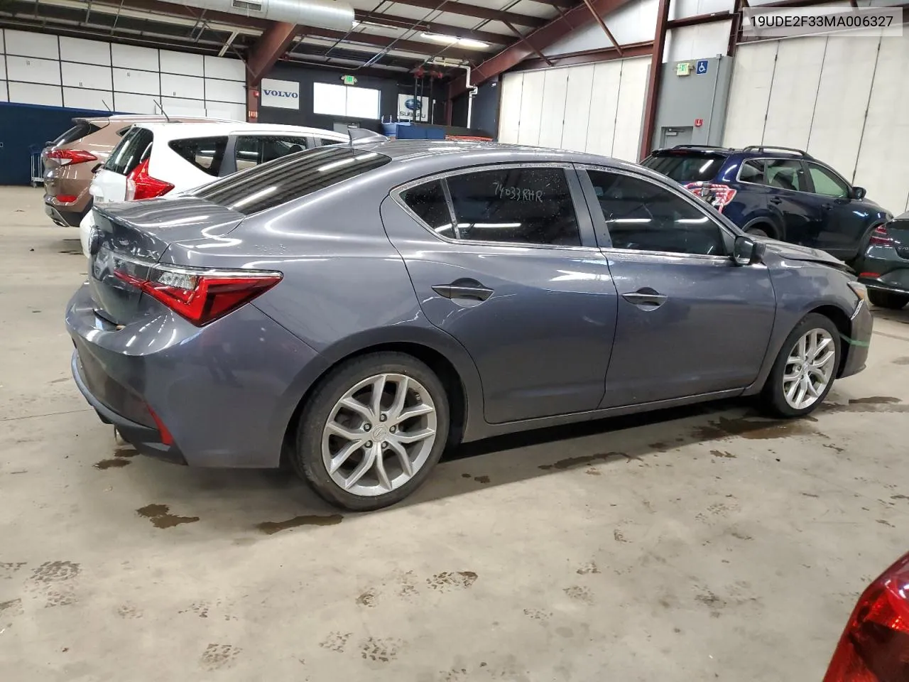 2021 Acura Ilx VIN: 19UDE2F33MA006327 Lot: 81981754