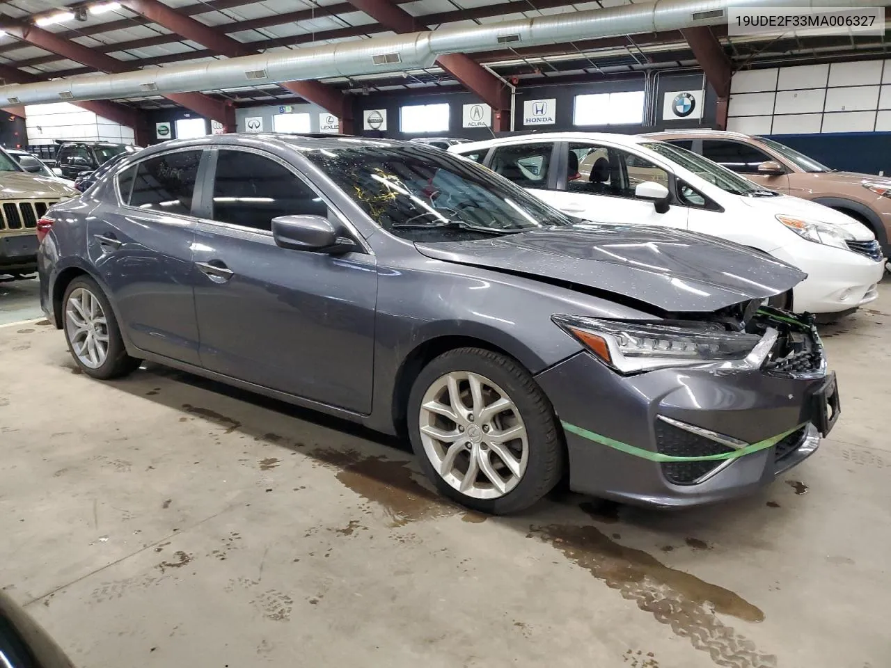 2021 Acura Ilx VIN: 19UDE2F33MA006327 Lot: 81981754