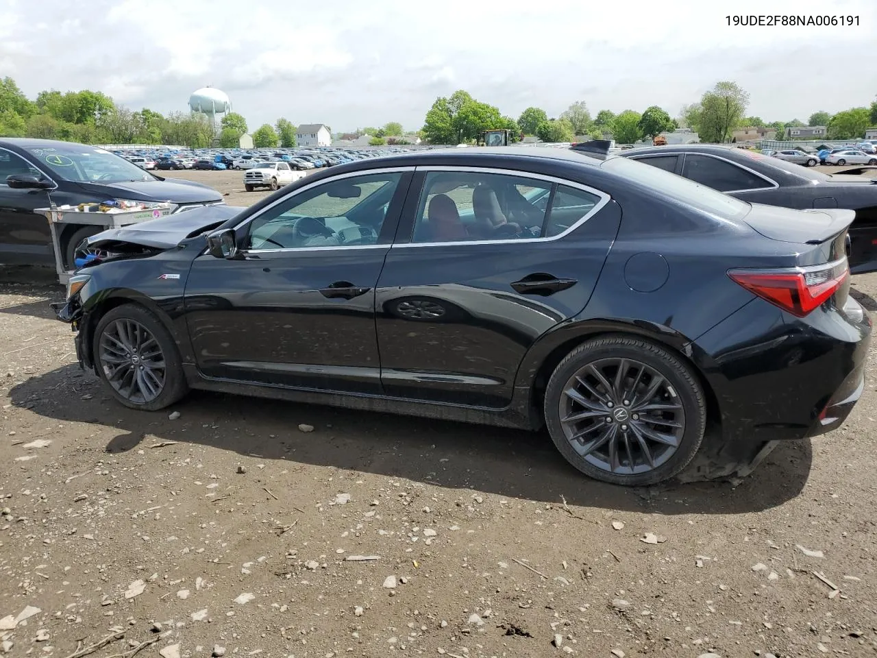 19UDE2F88NA006191 2022 Acura Ilx Premium A-Spec