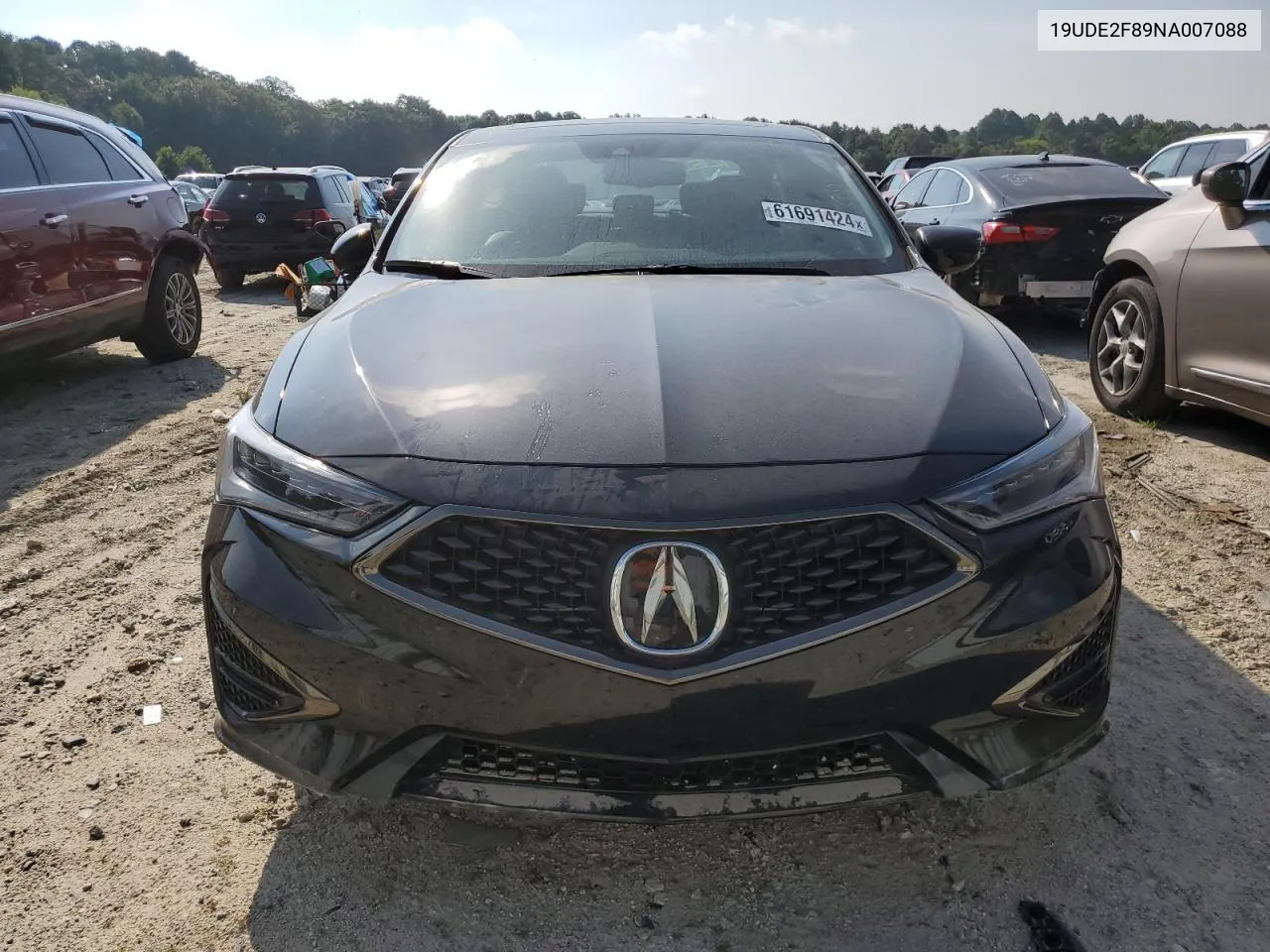 19UDE2F89NA007088 2022 Acura Ilx Premium A-Spec