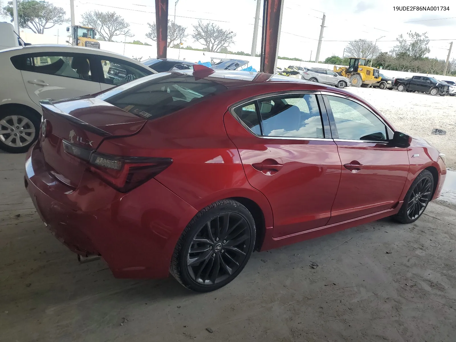 2022 Acura Ilx Premium A-Spec VIN: 19UDE2F86NA001734 Lot: 64445794