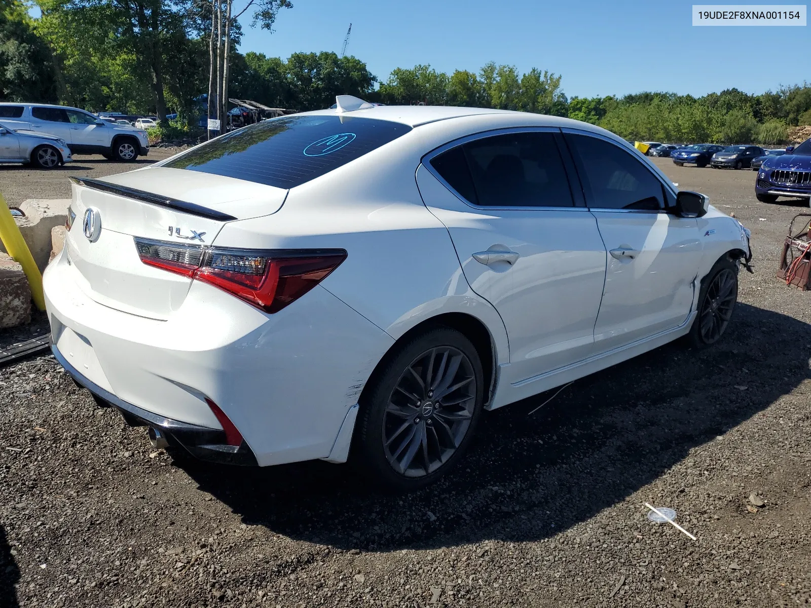 19UDE2F8XNA001154 2022 Acura Ilx Premium A-Spec