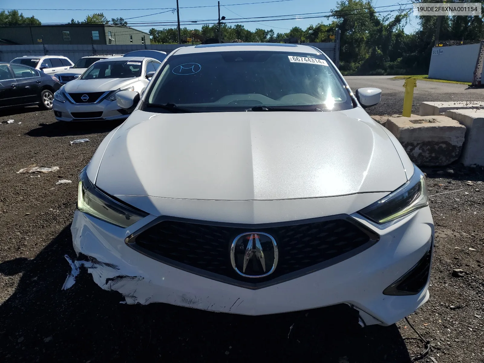 19UDE2F8XNA001154 2022 Acura Ilx Premium A-Spec