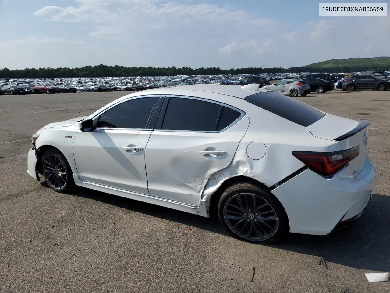 2022 Acura Ilx Premium A-Spec VIN: 19UDE2F8XNA006659 Lot: 68316464