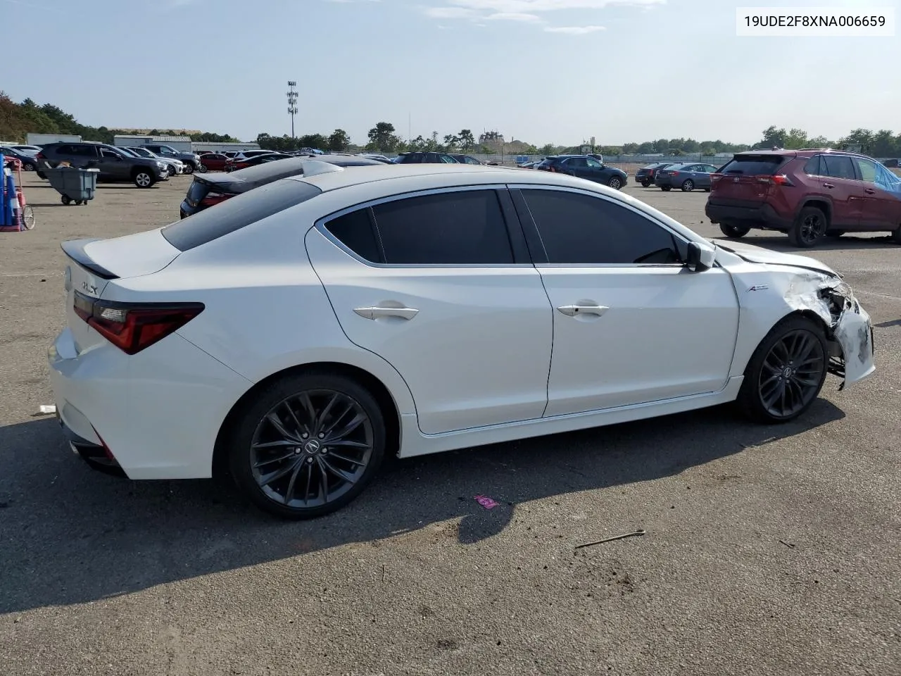 2022 Acura Ilx Premium A-Spec VIN: 19UDE2F8XNA006659 Lot: 68316464