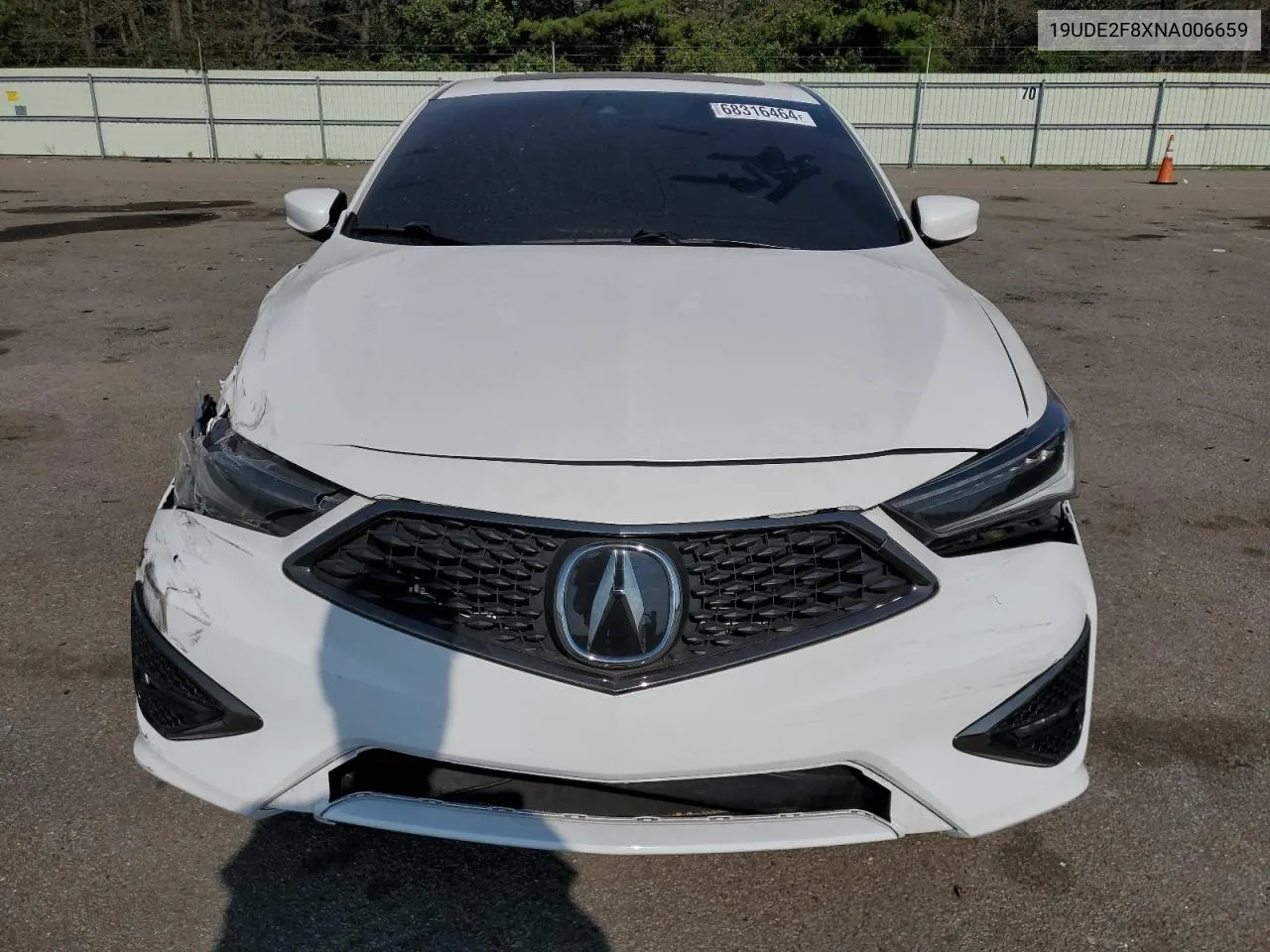 2022 Acura Ilx Premium A-Spec VIN: 19UDE2F8XNA006659 Lot: 68316464