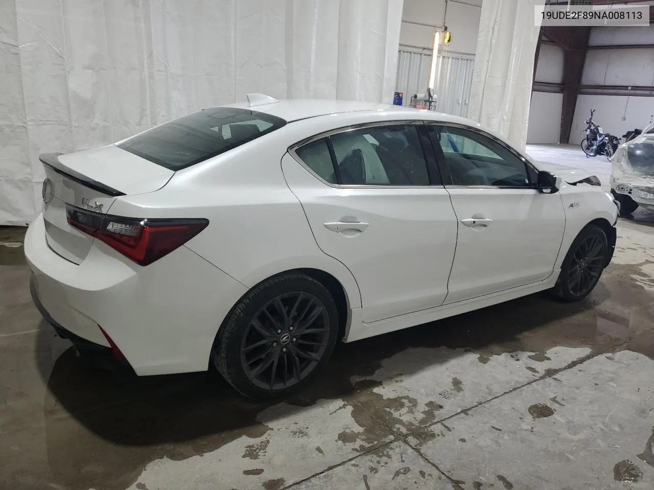 2022 Acura Ilx Premium A-Spec VIN: 19UDE2F89NA008113 Lot: 68465274