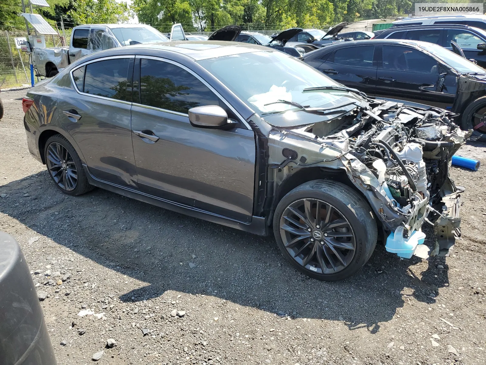 2022 Acura Ilx Premium A-Spec VIN: 19UDE2F8XNA005866 Lot: 69171834