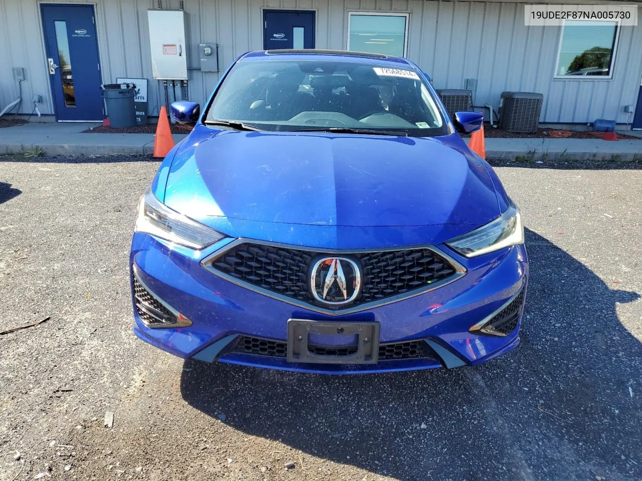 2022 Acura Ilx Premium A-Spec VIN: 19UDE2F87NA005730 Lot: 72568514