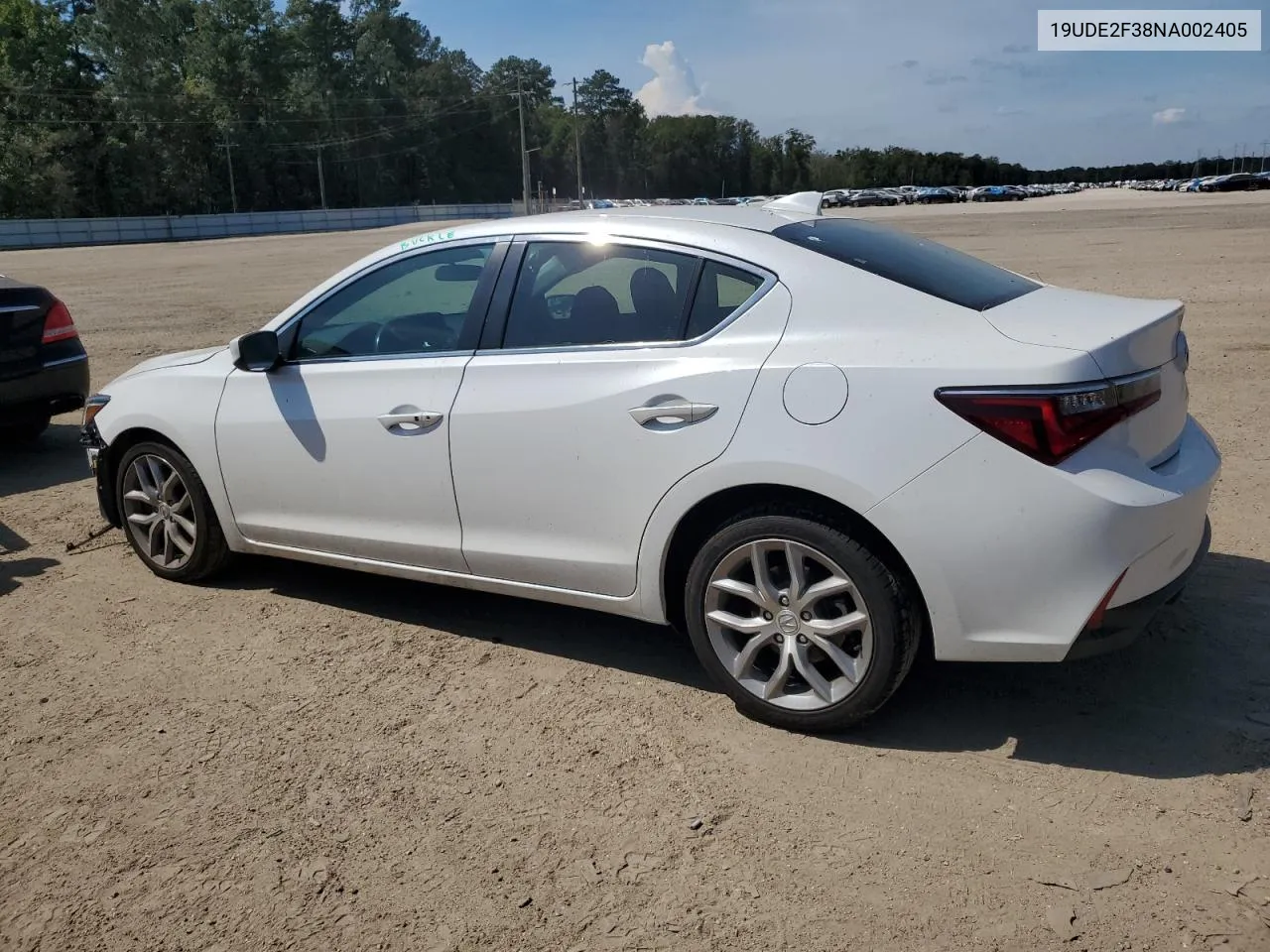 2022 Acura Ilx VIN: 19UDE2F38NA002405 Lot: 72649224