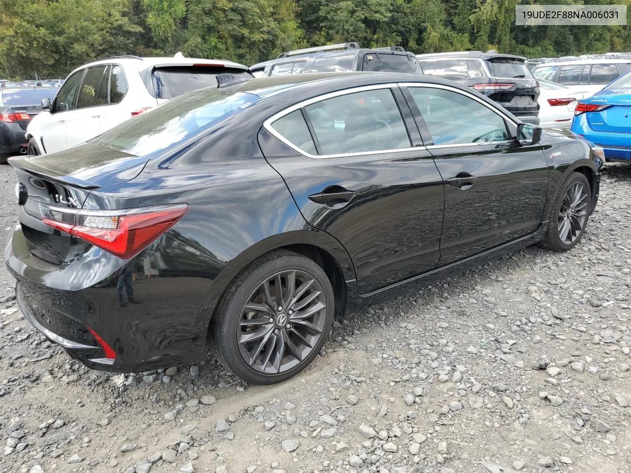 2022 Acura Ilx Premium A-Spec VIN: 19UDE2F88NA006031 Lot: 74073704