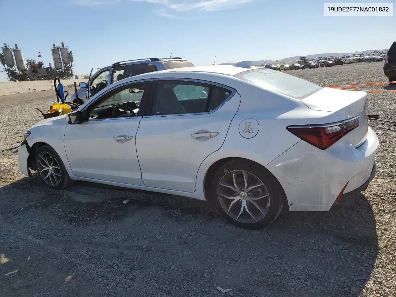 2022 Acura Ilx Premium VIN: 19UDE2F77NA001832 Lot: 77222364