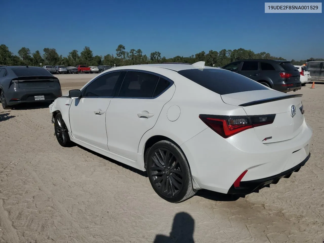 2022 Acura Ilx Premium A-Spec VIN: 19UDE2F85NA001529 Lot: 77860444