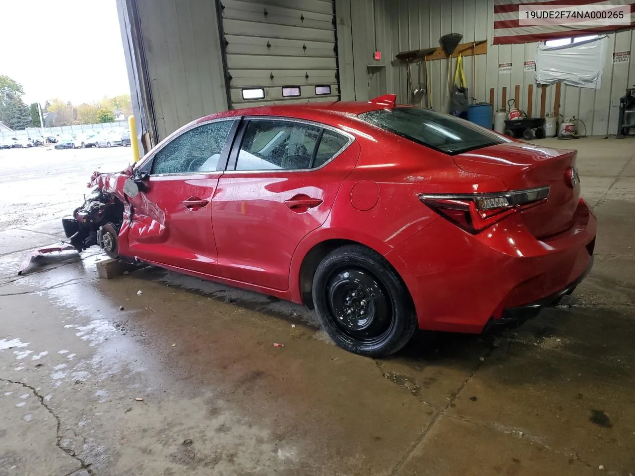 2022 Acura Ilx Premium VIN: 19UDE2F74NA000265 Lot: 78883354