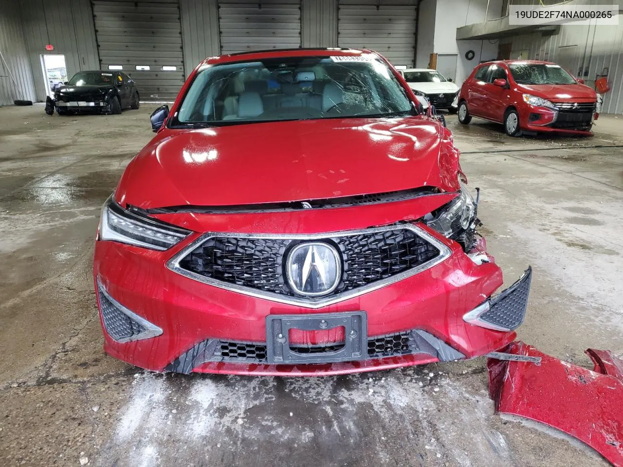 2022 Acura Ilx Premium VIN: 19UDE2F74NA000265 Lot: 78883354