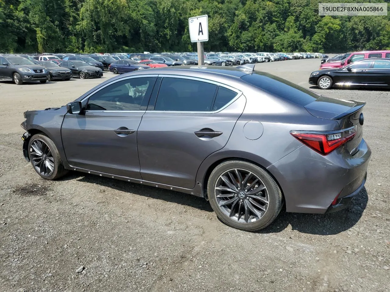 2022 Acura Ilx Premium A-Spec VIN: 19UDE2F8XNA005866 Lot: 79827244