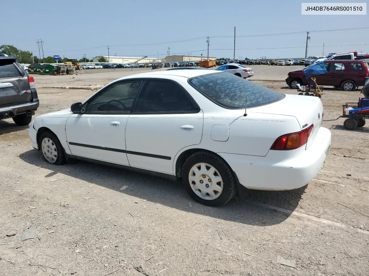 1994 Acura Integra Rs VIN: JH4DB7646RS001510 Lot: 55955094