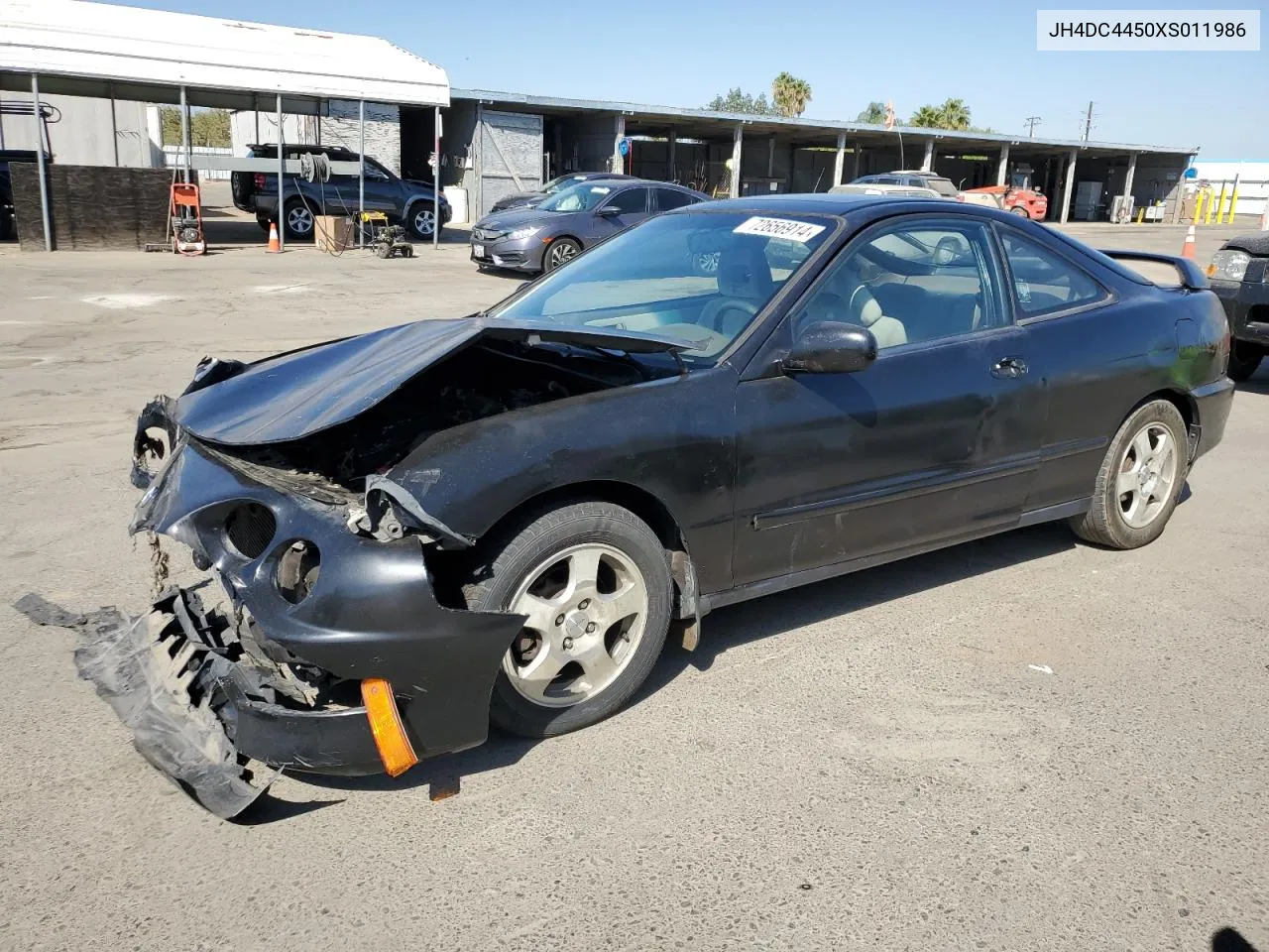 1999 Acura Integra Ls VIN: JH4DC4450XS011986 Lot: 72656914