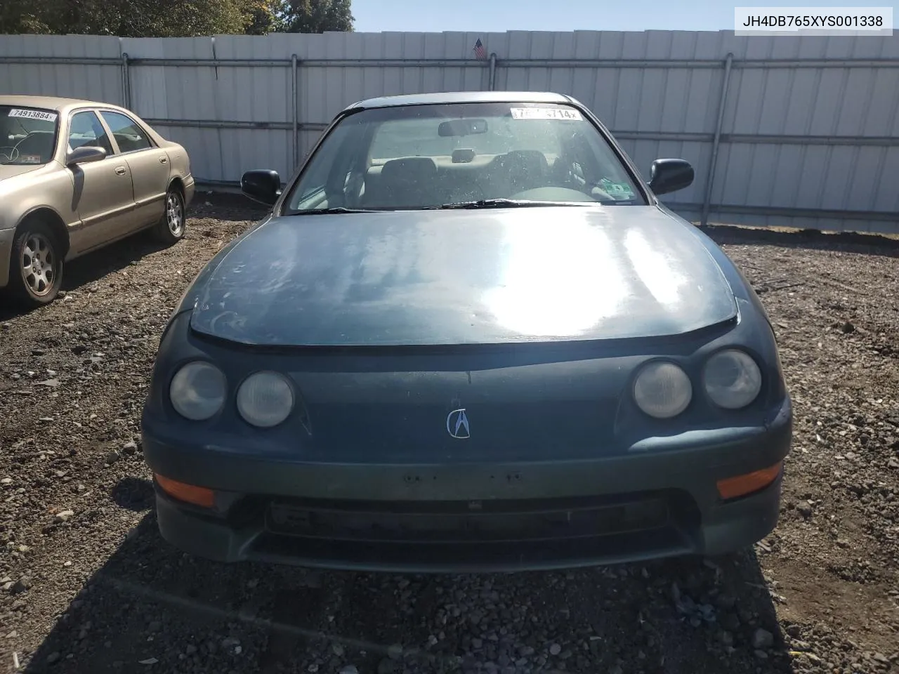 2000 Acura Integra Ls VIN: JH4DB765XYS001338 Lot: 74884714