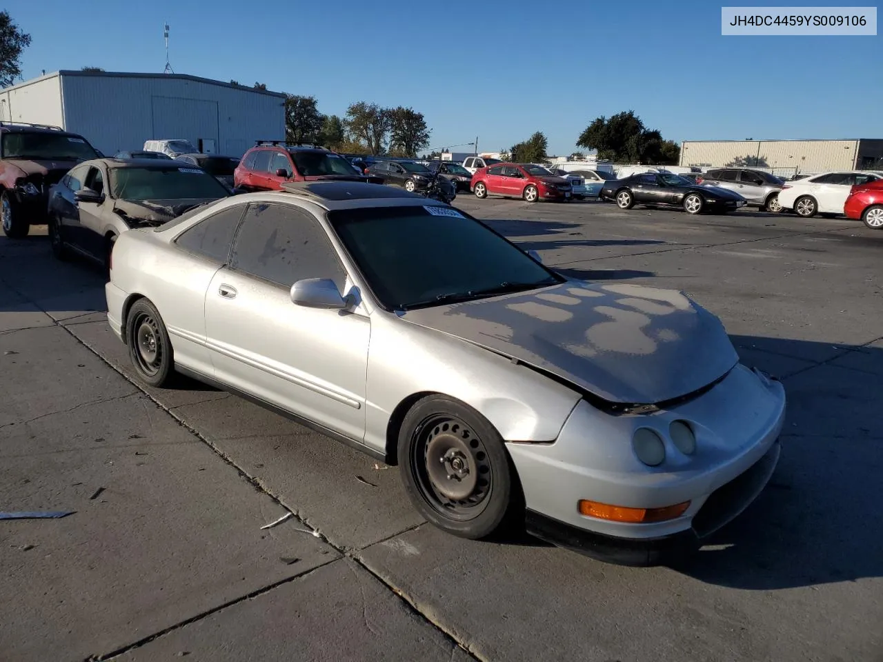 2000 Acura Integra Ls VIN: JH4DC4459YS009106 Lot: 76838534