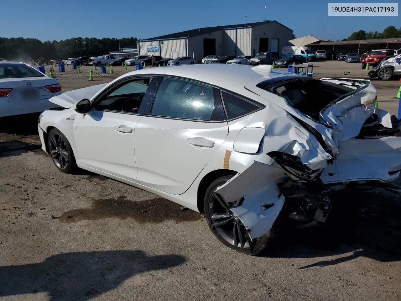 2023 Acura Integra A-Spec VIN: 19UDE4H31PA017193 Lot: 72034064