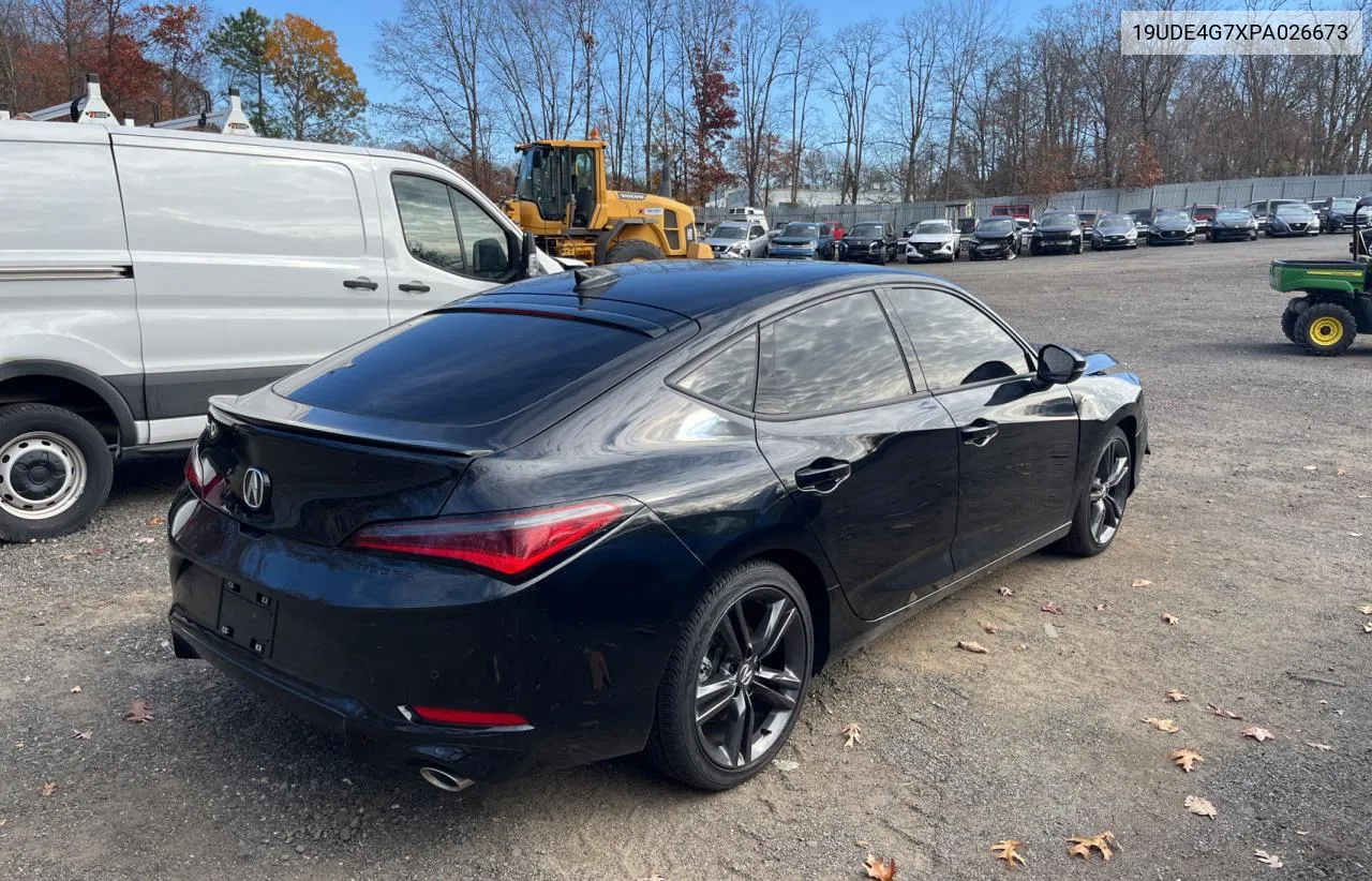 2023 Acura Integra A-Spec Tech VIN: 19UDE4G7XPA026673 Lot: 81733624