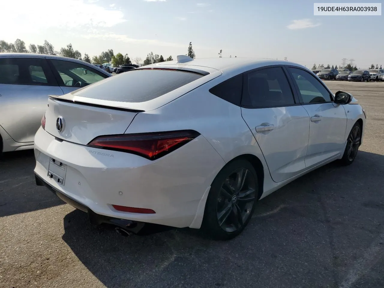 2024 Acura Integra A-Spec Tech VIN: 19UDE4H63RA003938 Lot: 63021224