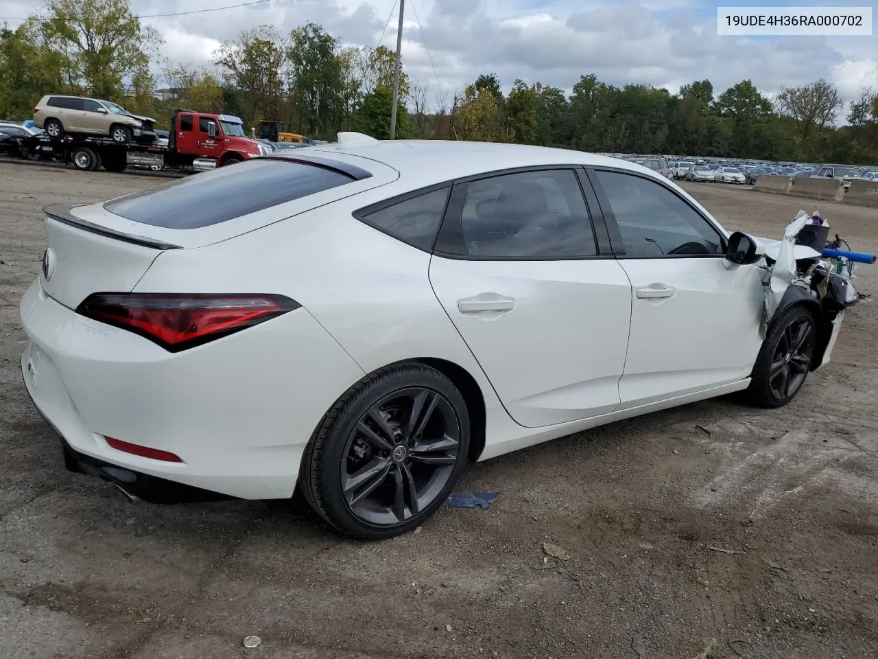 2024 Acura Integra A-Spec VIN: 19UDE4H36RA000702 Lot: 73929234