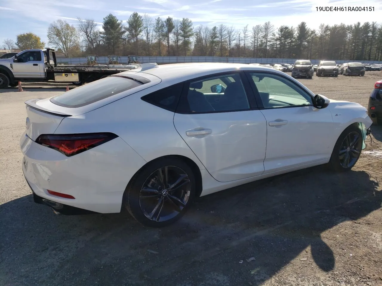 2024 Acura Integra A-Spec Tech VIN: 19UDE4H61RA004151 Lot: 78463854